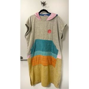 Eco friendly surf poncho handmade in Morocco